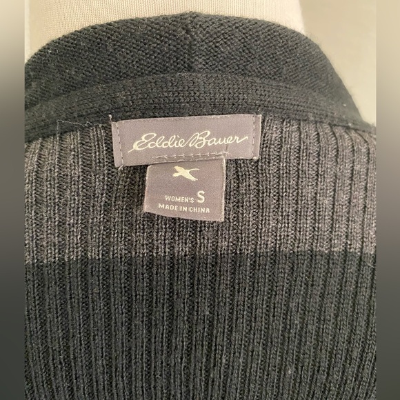 Eddie Bauer Wool-Blend Cardigan - Picture 3 of 4